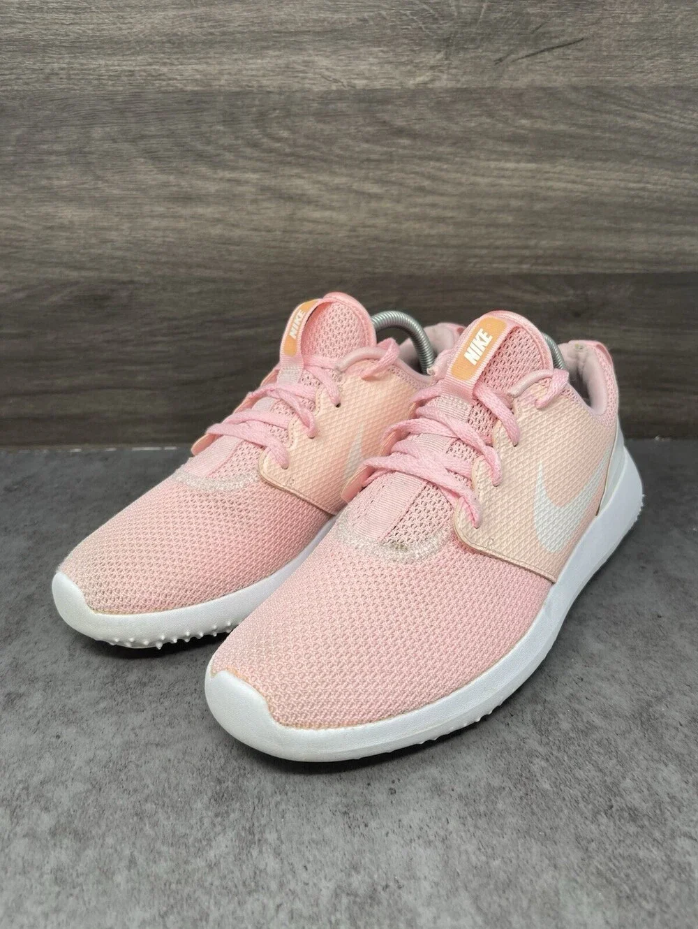 Nike Roshe G Golf Shoes Womens Size 9 Pink White Sneakers AA1851-600